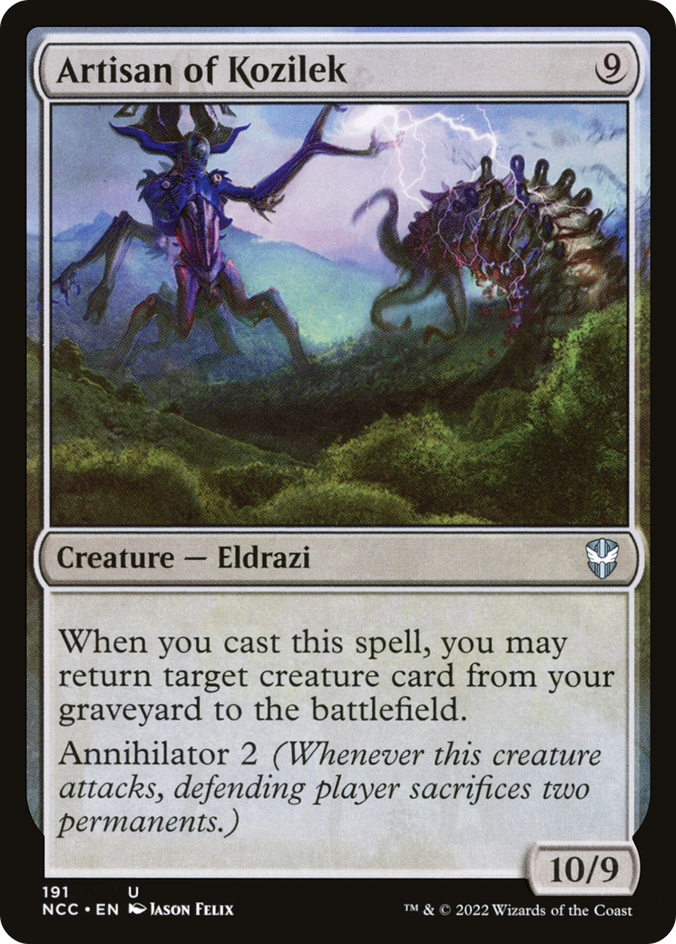 Artisan of Kozilek (NCC-191) [New Capenna Commander]