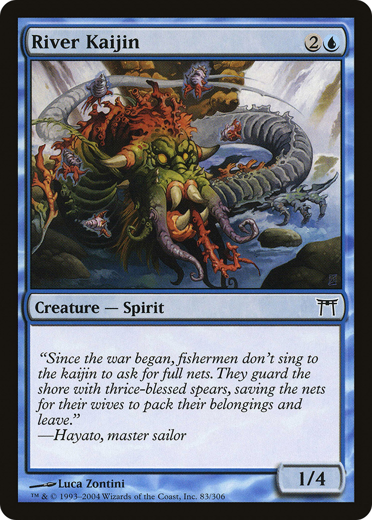 River Kaijin (CHK-083) [Champions of Kamigawa] Foil