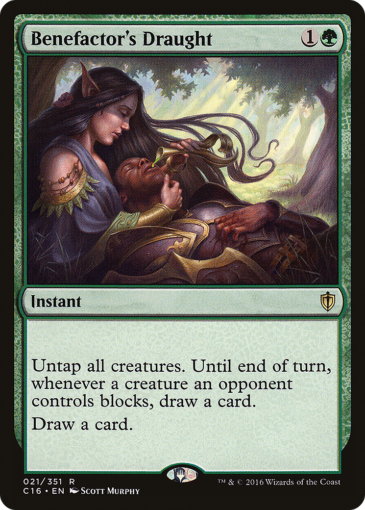 Benefactor's Draught (C16-021) [Commander 2016]