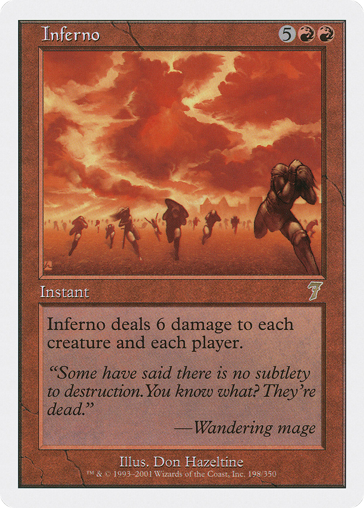 Inferno (7ED-198) [7th Edition]
