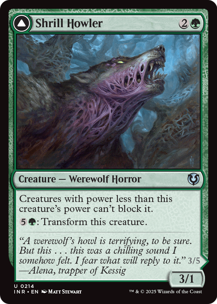Shrill Howler (INR-214) [Innistrad Remastered] Foil