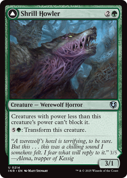 Shrill Howler (INR-214) [Innistrad Remastered] Foil