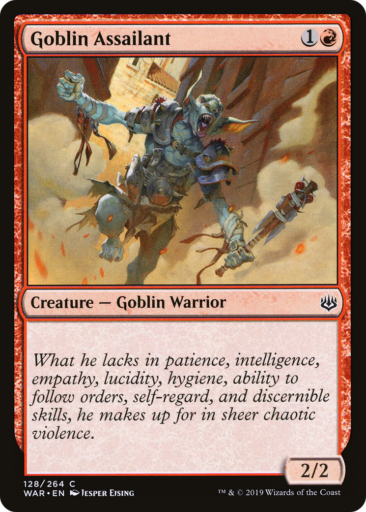Goblin Assailant (WAR-128) [War of the Spark]