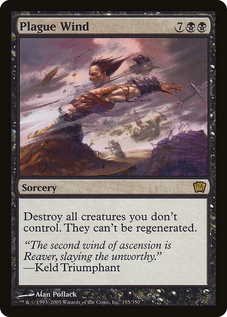 Plague Wind (9ED-155) [9th Edition] Foil