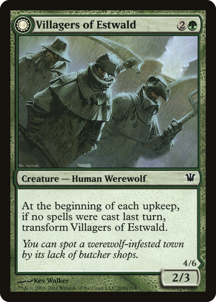 Villagers of Estwald (ISD-209) [Innistrad]