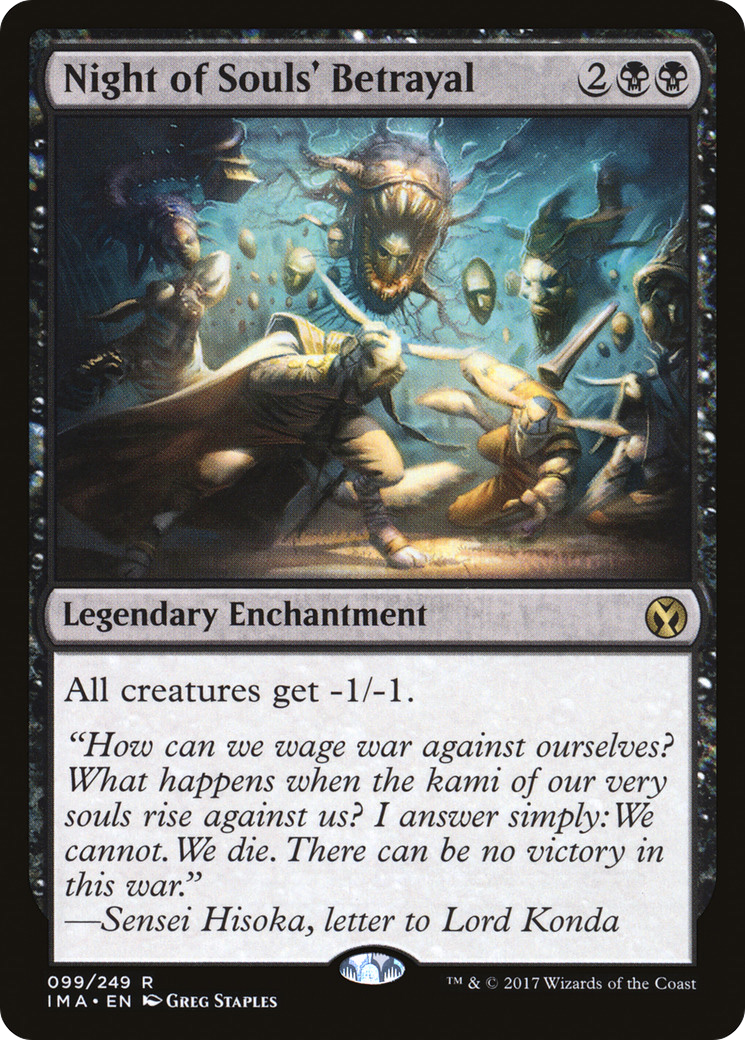 Night of Souls' Betrayal (IMA-099) [Iconic Masters]