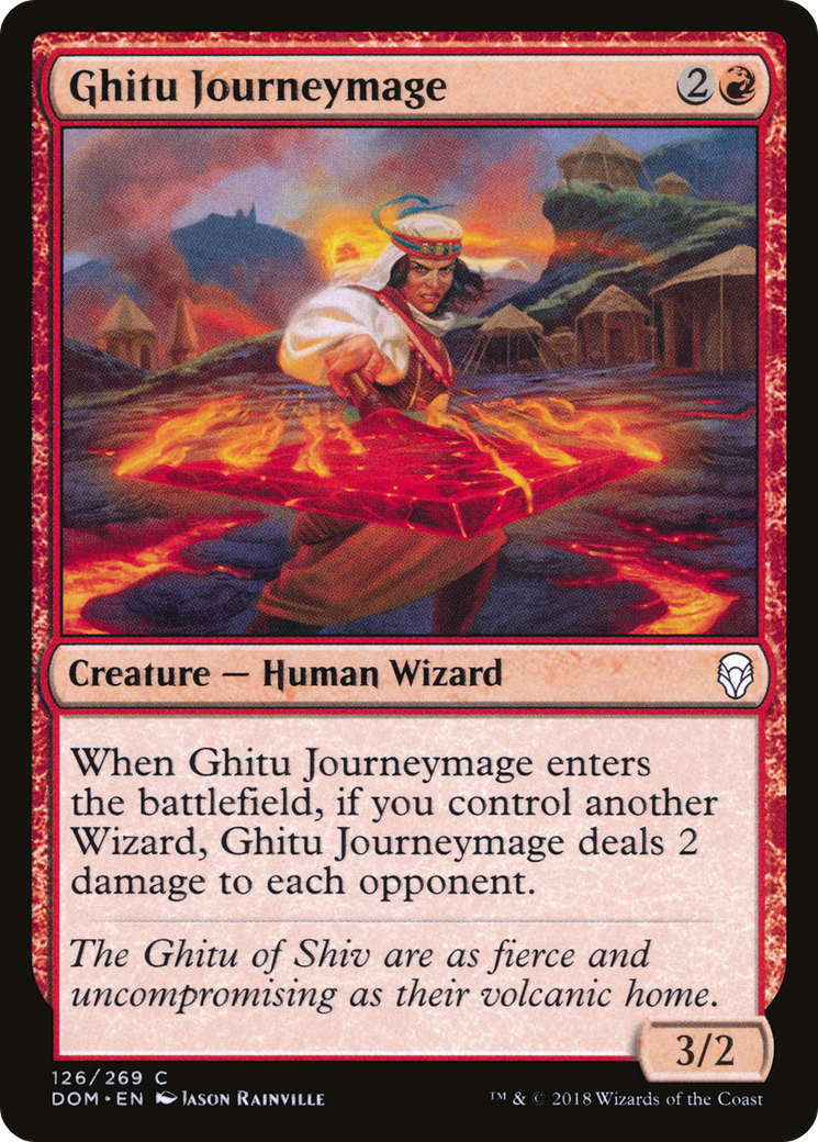 Ghitu Journeymage (DOM-126) [Dominaria]