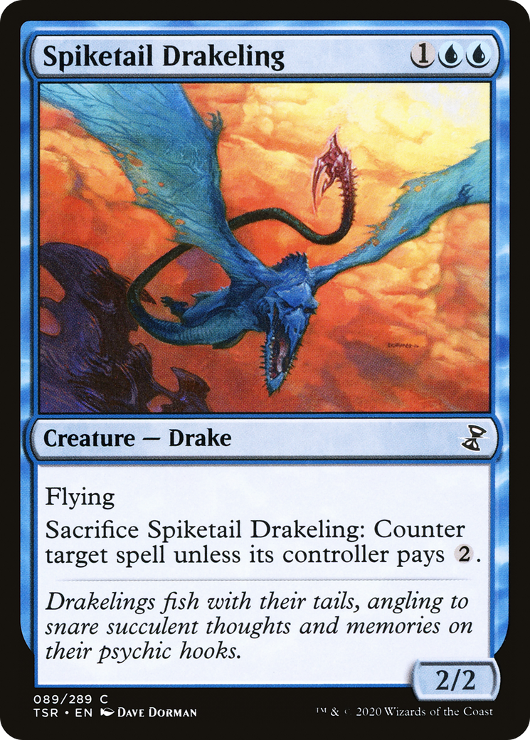 Spiketail Drakeling (TSR-089) [Time Spiral Remastered] Foil