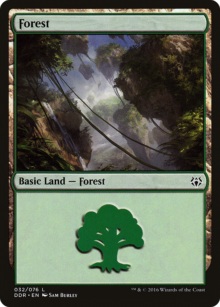 Forest (DDR-032) [Duel Decks: Nissa vs. Ob Nixilis]
