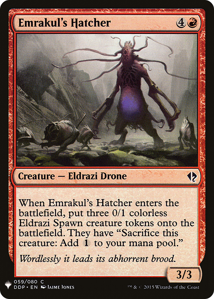 Emrakul's Hatcher (LIST-DDP-59) [The List]