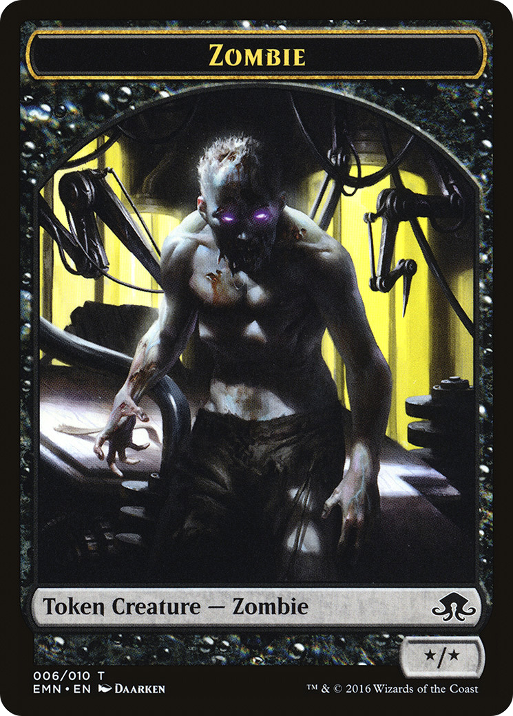 Zombie Token (EMN-006) [Eldritch Moon Tokens]