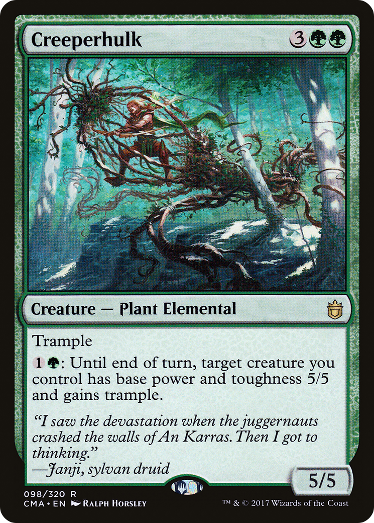 Creeperhulk (CMA-098) [Commander Anthology]