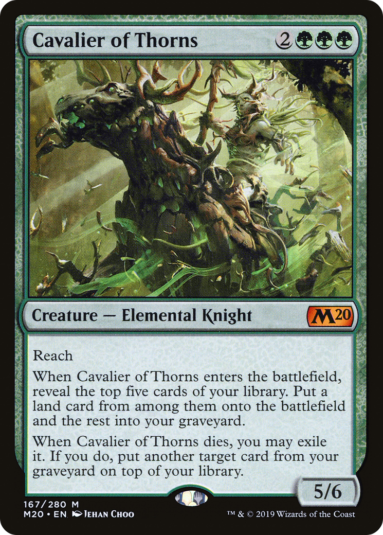 Cavalier of Thorns (M20-167) [Core Set 2020]