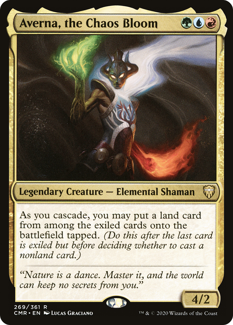 Averna, the Chaos Bloom (CMR-269) [Commander Legends]