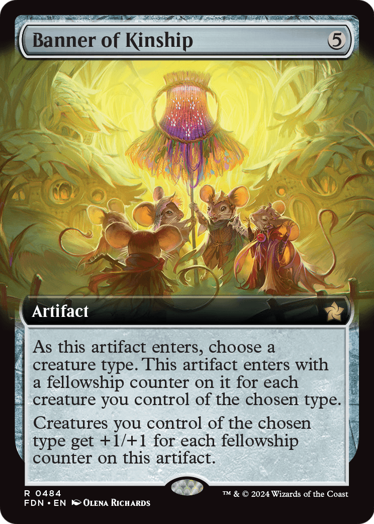 Banner of Kinship (Extended Art) (FDN-484) [Foundations]