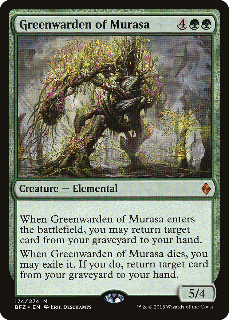 Greenwarden of Murasa (PPIKO-174) [Promo Pack: Battle for Zendikar Promos]