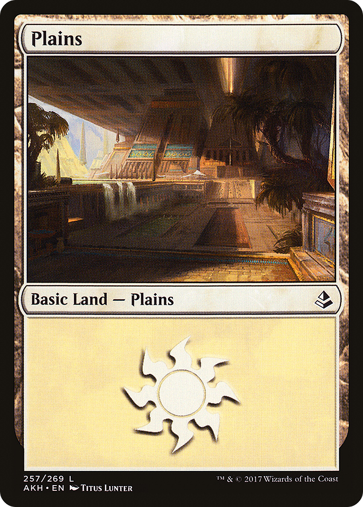 Plains (AKH-257) [Amonkhet] Foil
