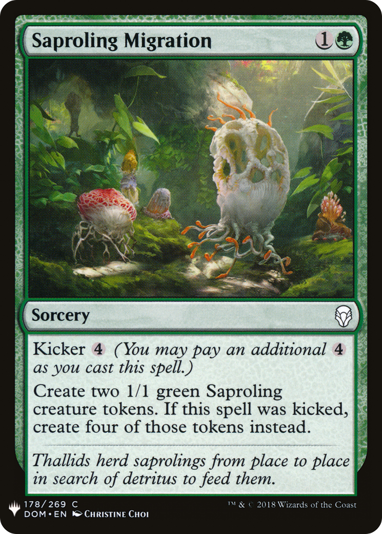 Saproling Migration (LIST-DOM-178) [The List]