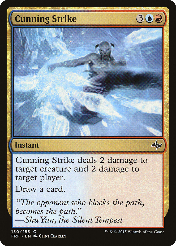 Cunning Strike (FRF-150) [Fate Reforged] Foil