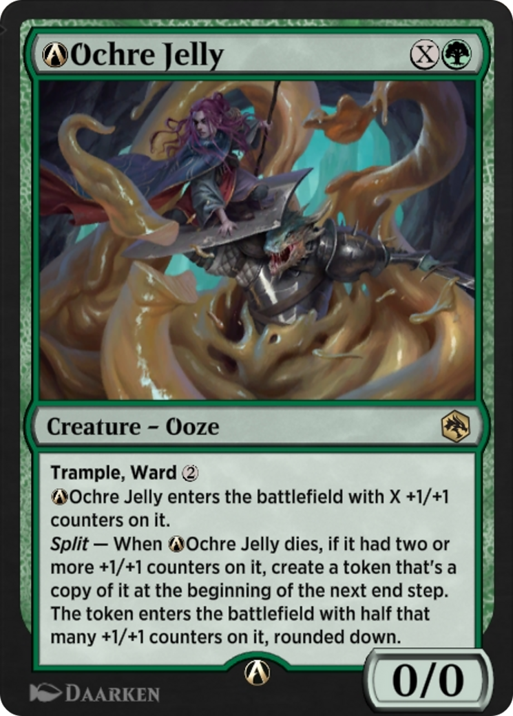 A-Ochre Jelly (AFR-A-196) [Adventures in the Forgotten Realms]