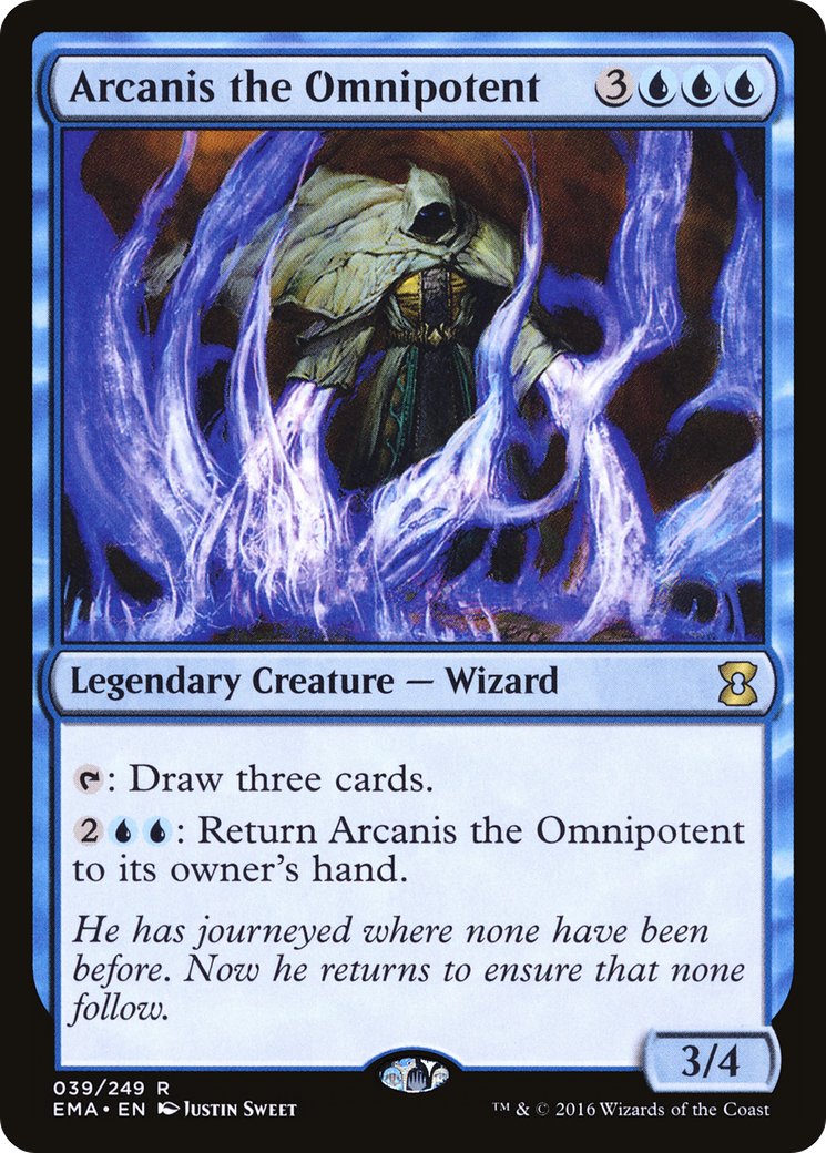 Arcanis the Omnipotent (EMA-039) [Eternal Masters]
