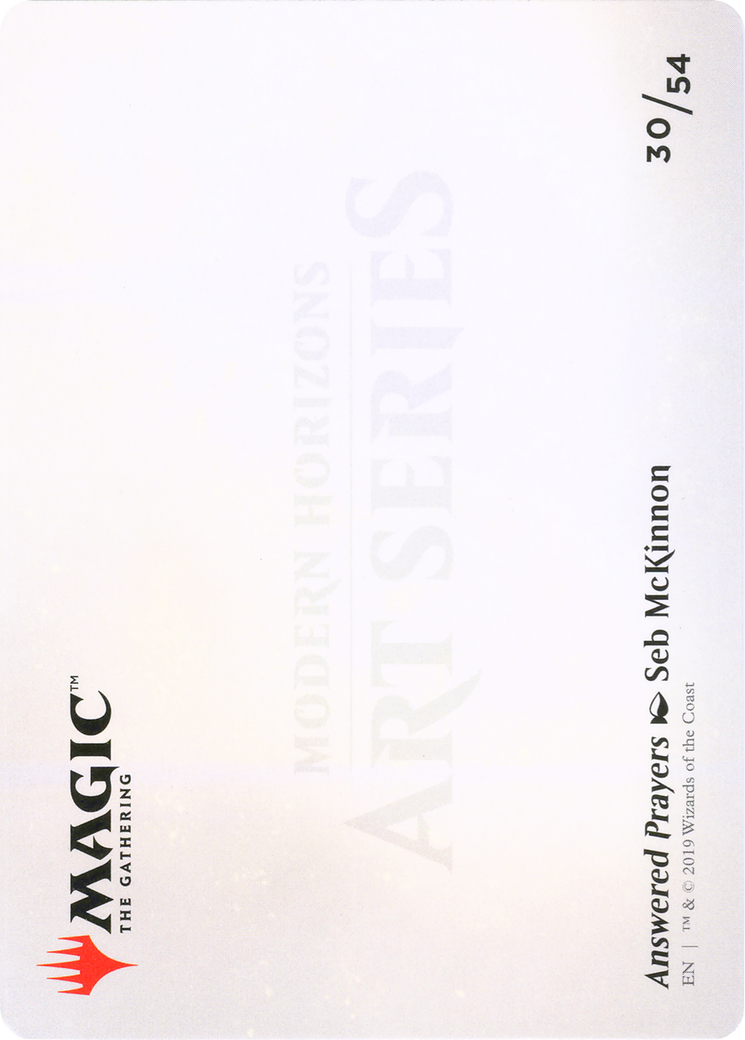 Answered Prayers // Answered Prayers (AMH1-030) (Borderless) [Modern Horizons Art Series]