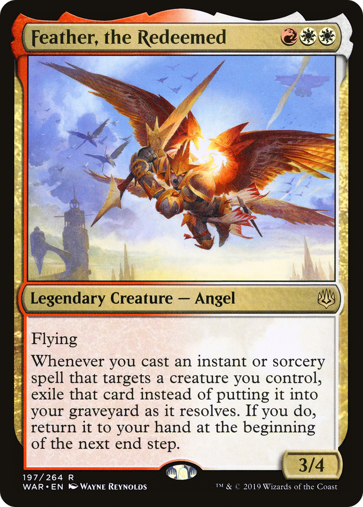 Feather, the Redeemed (WAR-197) [War of the Spark] Foil