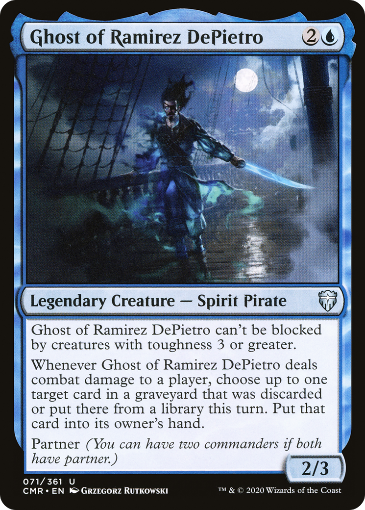 Ghost of Ramirez DePietro (CMR-071) [Commander Legends] Foil