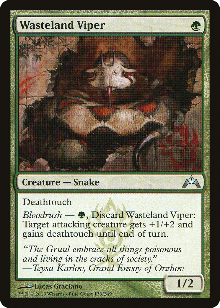 Wasteland Viper (GTC-139) [Gatecrash]