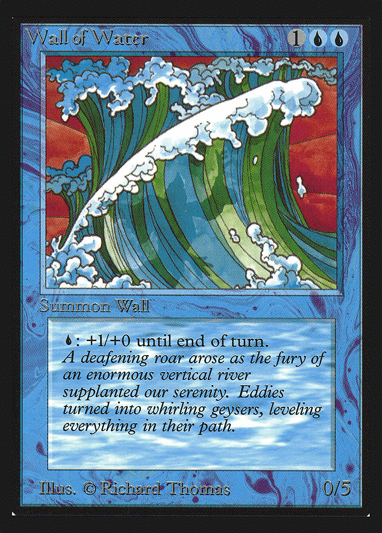Wall of Water (CE) [Collectors' Edition]