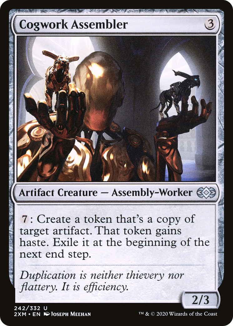 Cogwork Assembler (2XM-242) [Double Masters] Foil