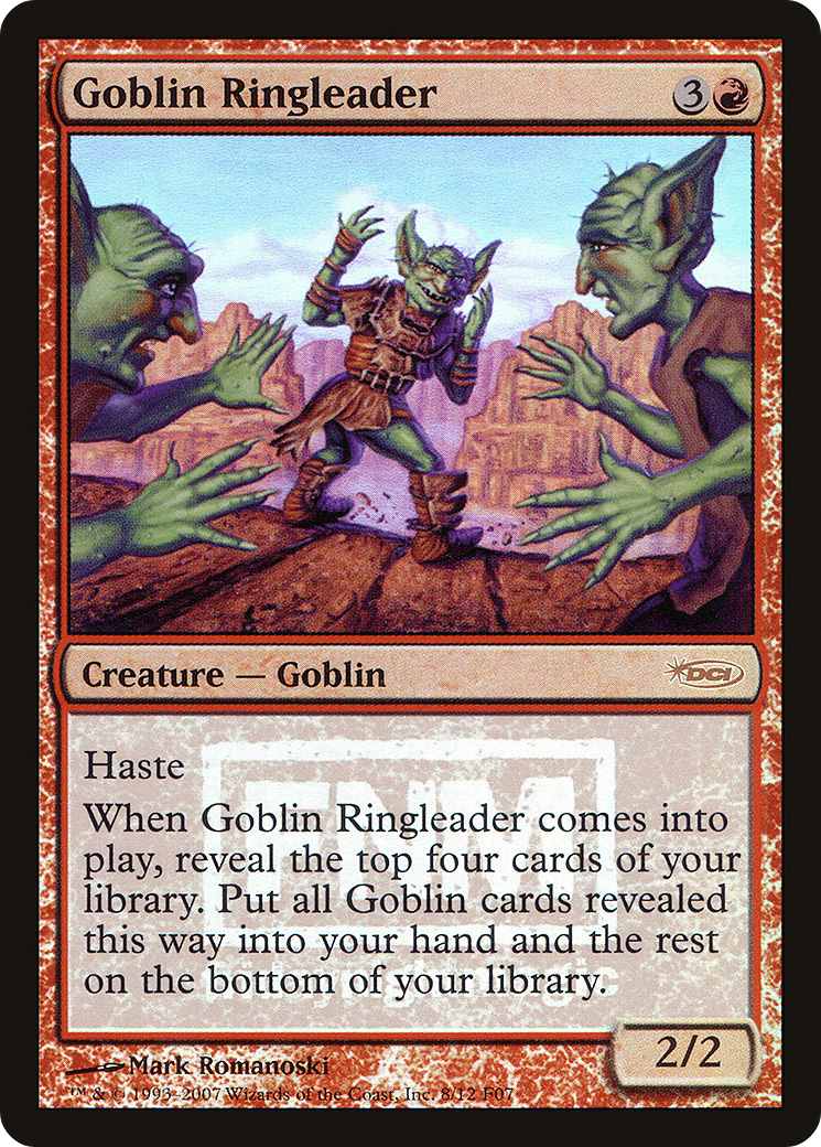 Goblin Ringleader [Friday Night Magic 2007] Foil