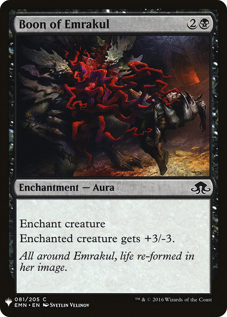 Boon of Emrakul (LIST-EMN-81) [The List]