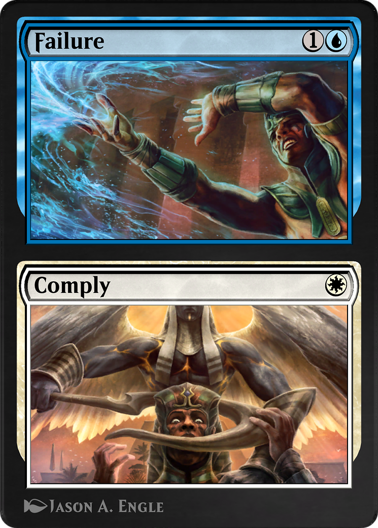 Failure // Comply (AKR-235) [Amonkhet Remastered]