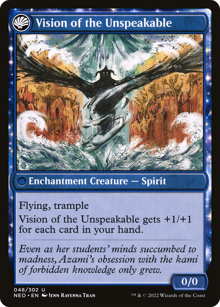 Behold the Unspeakable (NEO-048) [Kamigawa: Neon Dynasty]