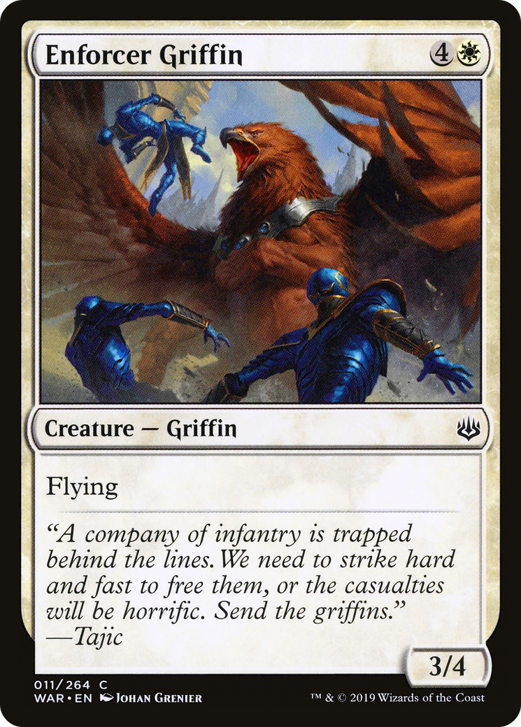 Enforcer Griffin (WAR-011) [War of the Spark]