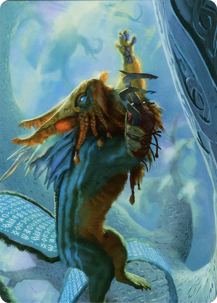 Toski, Bearer of Secrets // Toski, Bearer of Secrets (ASKHM-052) (Borderless) [Art Series: Kaldheim] Foil