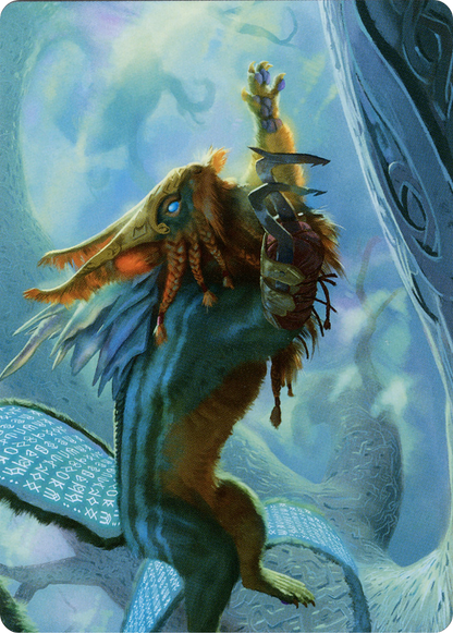 Toski, Bearer of Secrets // Toski, Bearer of Secrets (ASKHM-052) (Borderless) [Art Series: Kaldheim] Foil