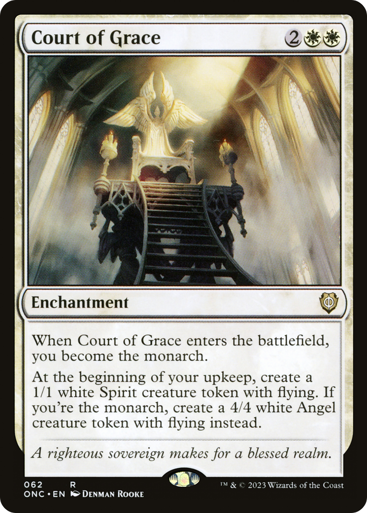 Court of Grace (ONC-062) [Phyrexia: All Will Be One Commander]