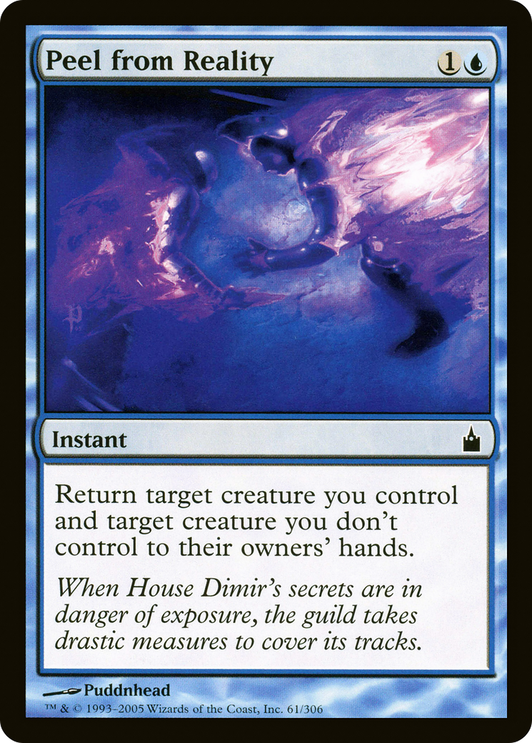 Peel from Reality (RAV-061) [Ravnica: City of Guilds] Foil