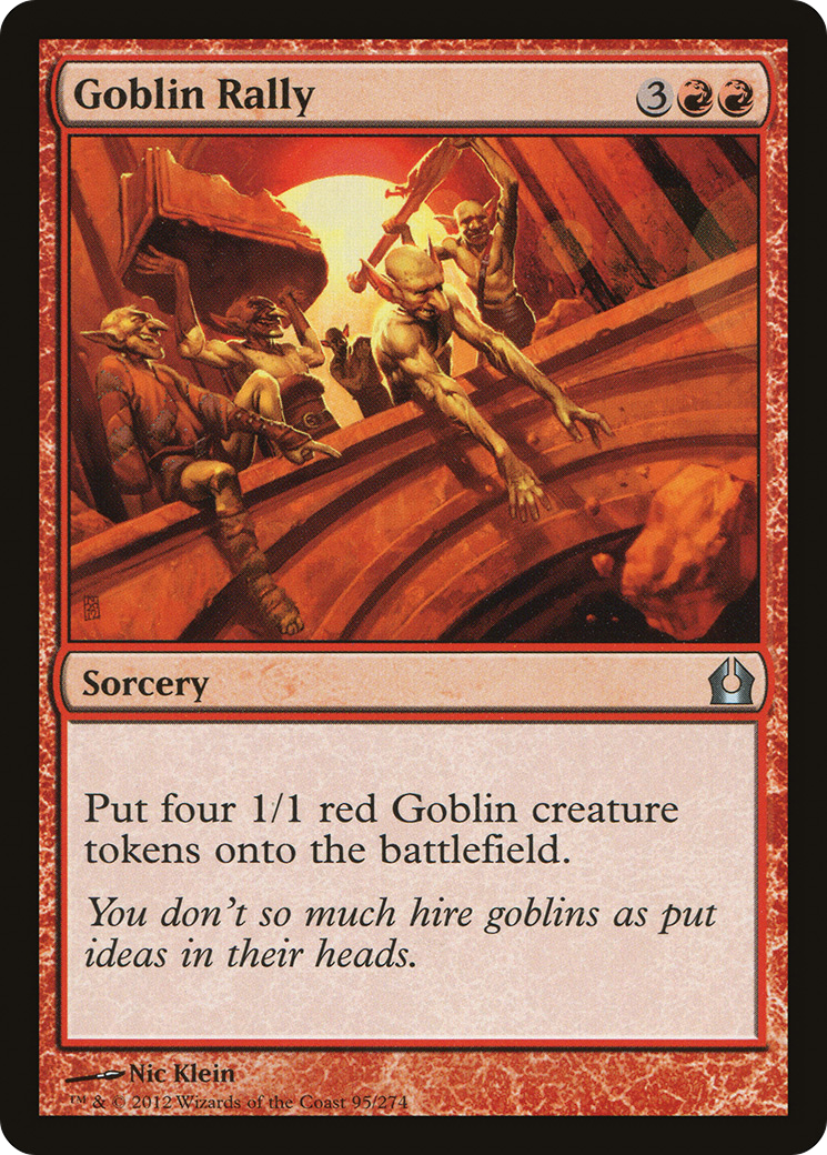 Goblin Rally (RTR-095) [Return to Ravnica]