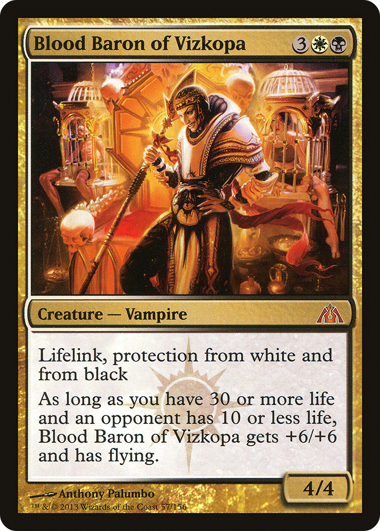 Blood Baron of Vizkopa (DGM-057) [Dragon's Maze]