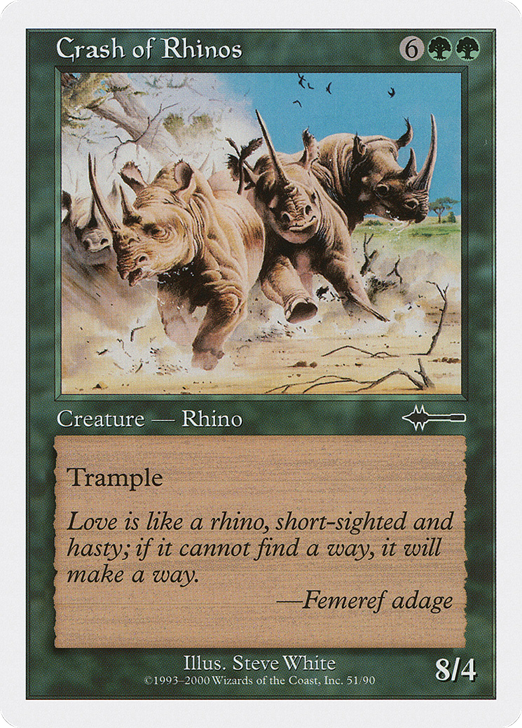 Crash of Rhinos (BTD-051) [Beatdown Box Set]