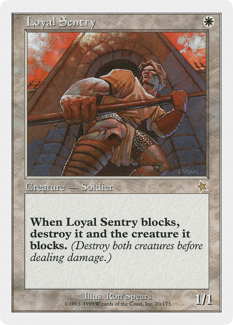 Loyal Sentry (S99-020) [Starter 1999]