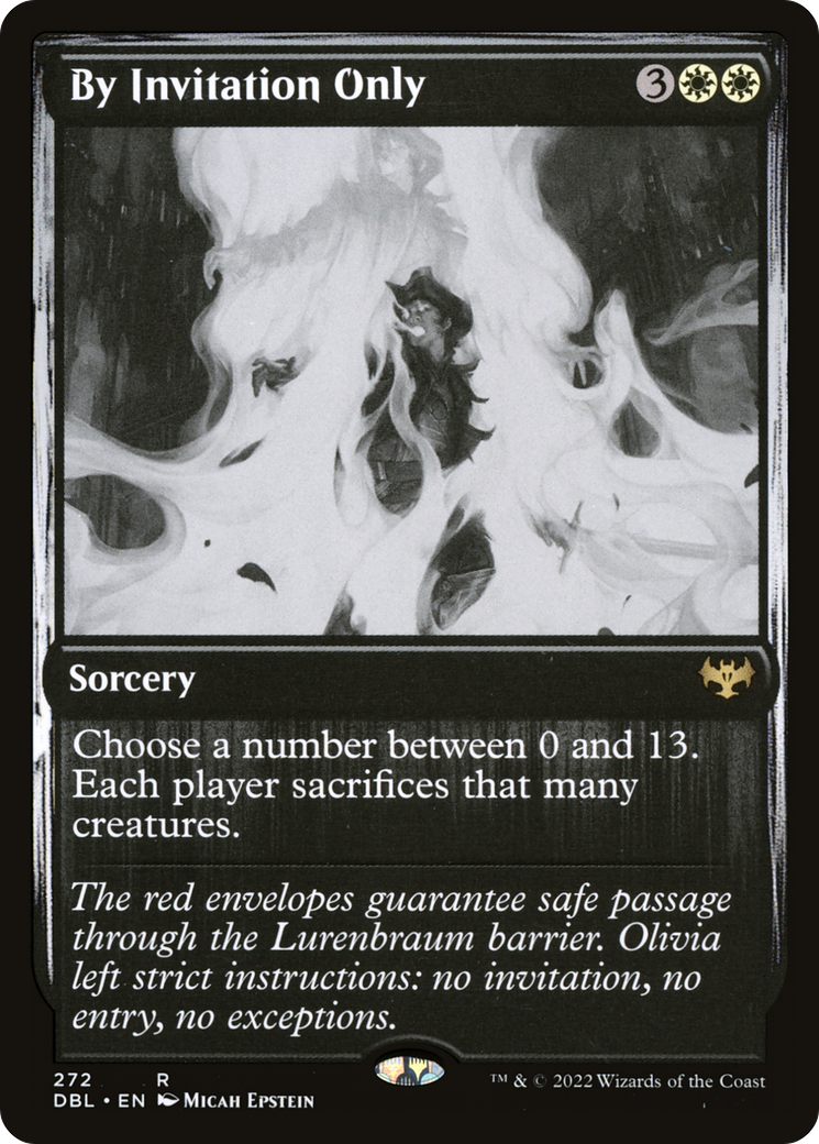 By Invitation Only (DBL-272) [Innistrad: Double Feature] Foil