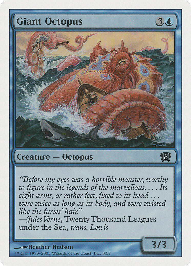 Giant Octopus (8ED-0S3) [8th Edition]