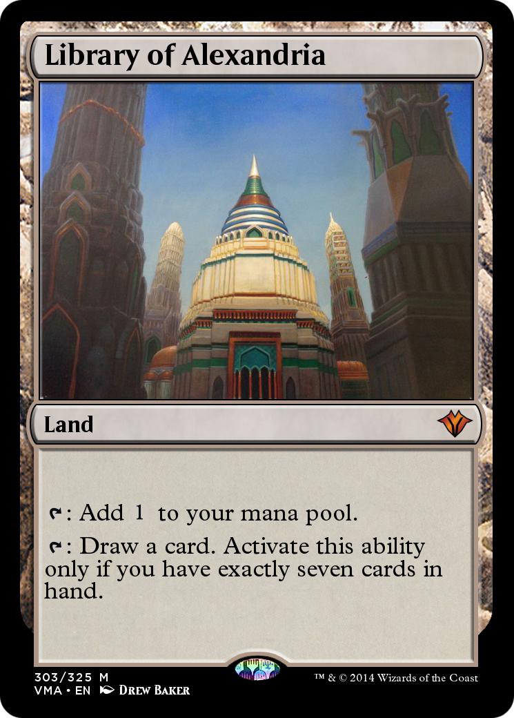 Library of Alexandria (VMA-303) [Vintage Masters] Foil