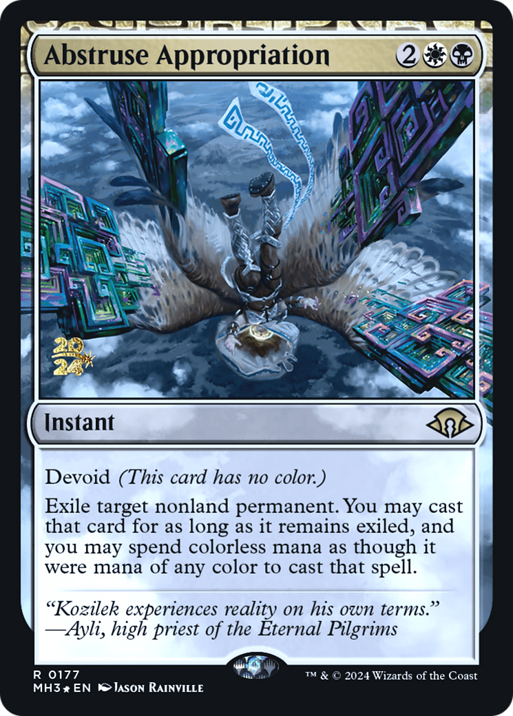 Abstruse Appropriation (PRE-177) [Modern Horizons 3 Promos] Foil