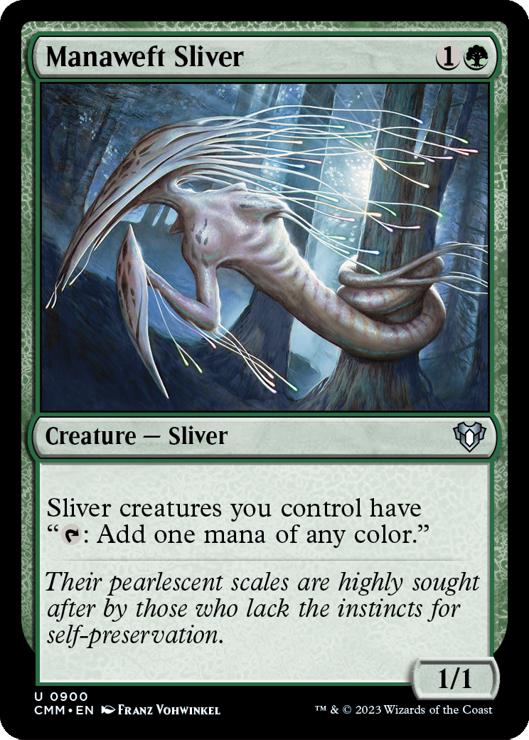 Manaweft Sliver (CMM-900) [Commander Masters]