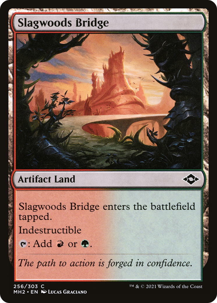 Slagwoods Bridge (MH2-256) [Modern Horizons 2] Foil